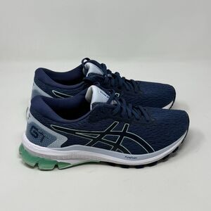 Asics GT-1000 9 Sneakers Womens 8.5 Blue Lightweight Running Walking Shoes